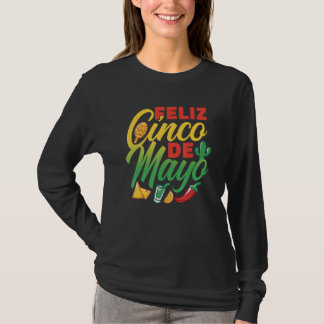 Camiseta Feliz Cinco De Mayo Mexico Mexican Fiesta Party