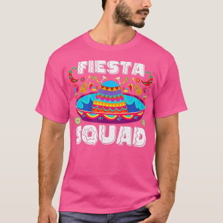 Camiseta Feliz Cinco De Mayo para que Fiesta Squad 5 de may