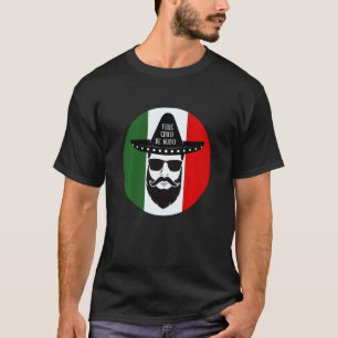 Camiseta Feliz Cinco Mayo Sombrero Bandera de México Gafas 