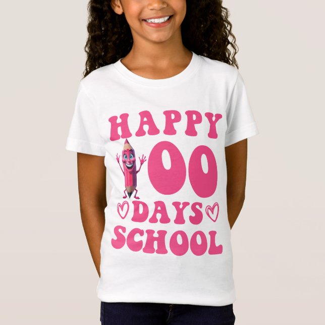 Camiseta Feliz colegio de cien días (Anverso)