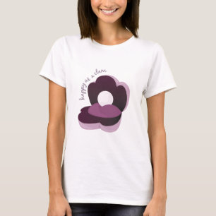 Camiseta Feliz como almeja