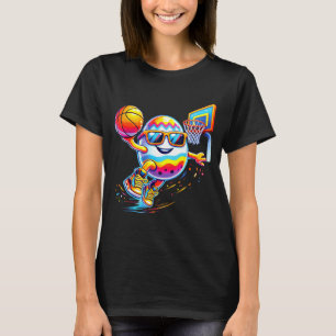 Camiseta Feliz conejo de dunking de huevo de Pascua balonce