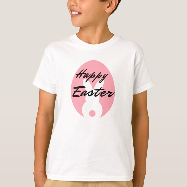 Camiseta Feliz Conejo de Pascua (Anverso)