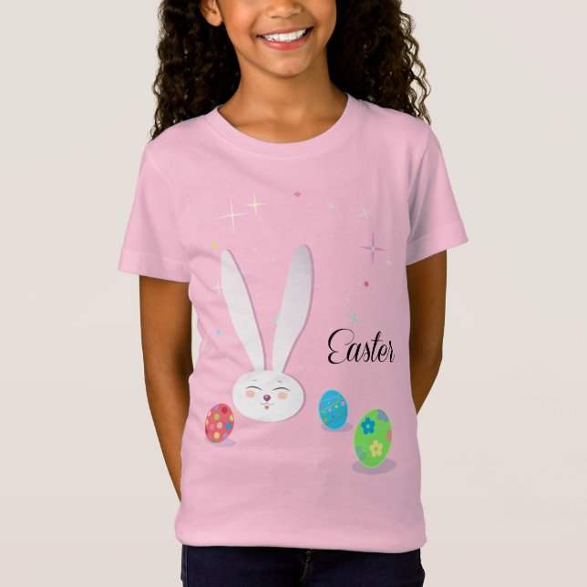Camiseta Feliz Conejo de Pascua (Anverso)