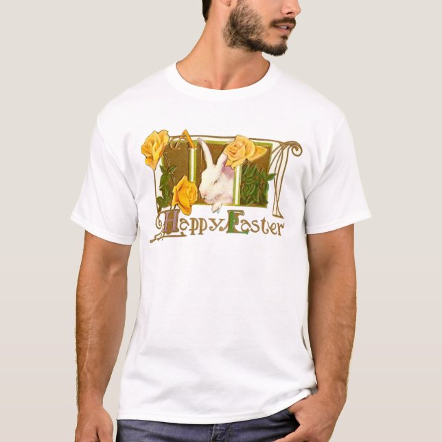 Camiseta Feliz Conejo de Pascua (Anverso)