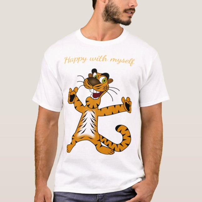 Camiseta Feliz conmigo mismo (Anverso)