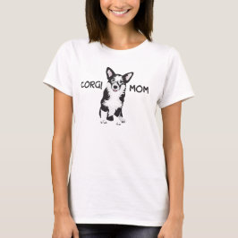 Camiseta Feliz Corgi Pembroke galés - Mamá CORGI