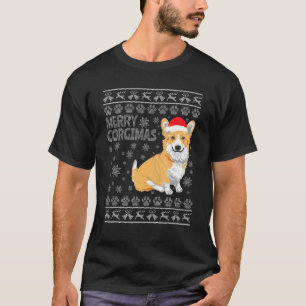 Camiseta Feliz Corgimas Navidades Feo Corgi