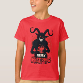 Camiseta Feliz Creepmas Krampus Fiesta