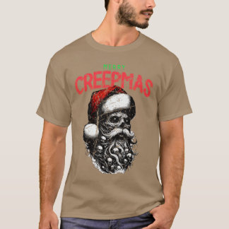 Camiseta Feliz Creepmas Navidades espeluznantes fan de pelí