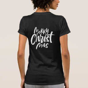 Camiseta Feliz CRISTOmas Dejando religión religiosa