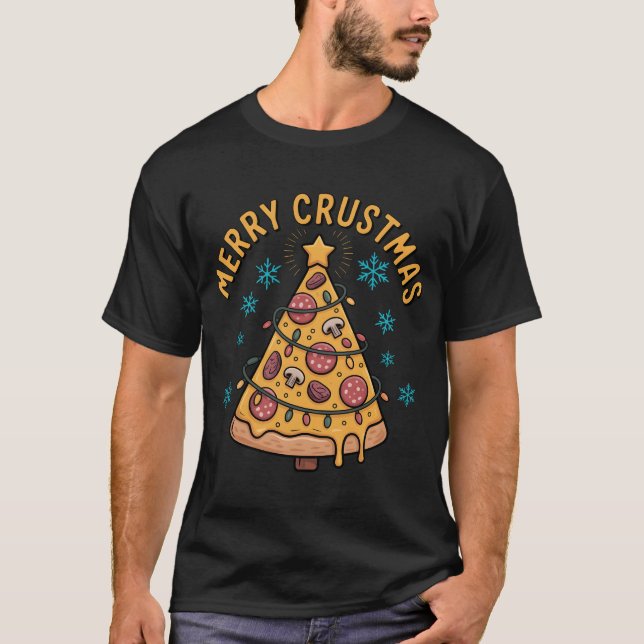 Camiseta Feliz Crustmas   (Anverso)