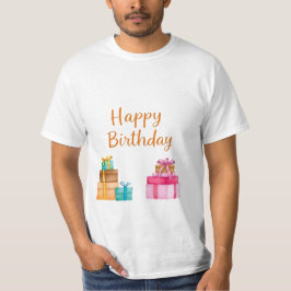 Camiseta Feliz cumpleaños