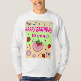 Camiseta Feliz cumpleaños