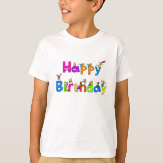 Camiseta Feliz cumpleaños