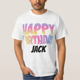 Camiseta Feliz cumpleaños