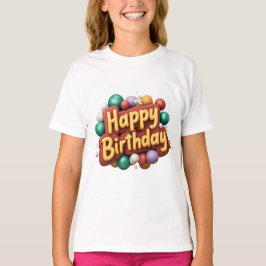 Camiseta feliz cumpleaños