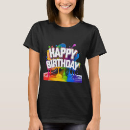 CAMISETA FELIZ CUMPLEAÑOS