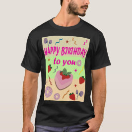 Camiseta Feliz cumpleaños