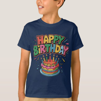 Camiseta Feliz cumpleaños