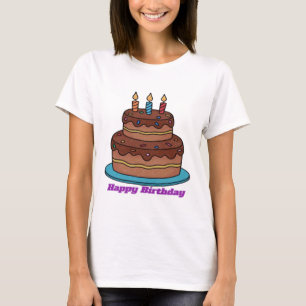 Camiseta Feliz cumpleaños