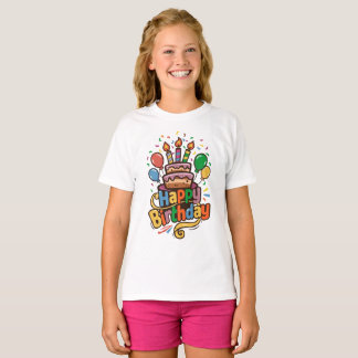 Camiseta Feliz cumpleaños