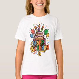 Camiseta Feliz cumpleaños