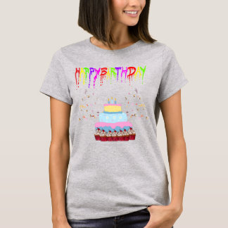 Camiseta Feliz cumpleaños