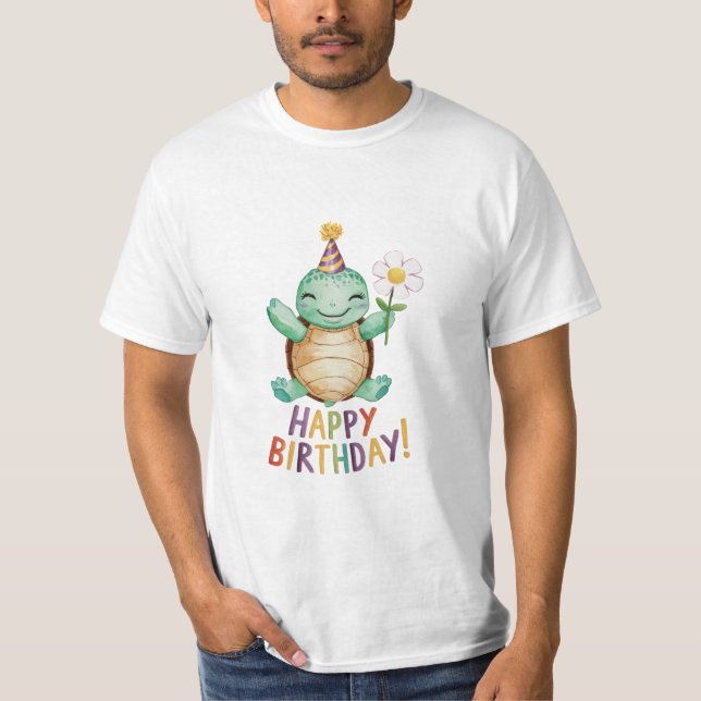 Camiseta Feliz cumpleaños (Anverso)