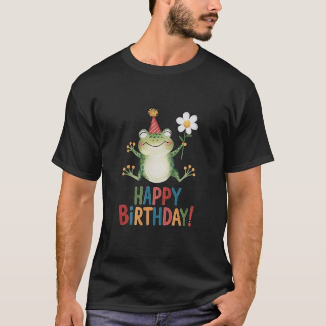 Camiseta Feliz cumpleaños (Anverso)