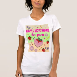 Camiseta Feliz cumpleaños