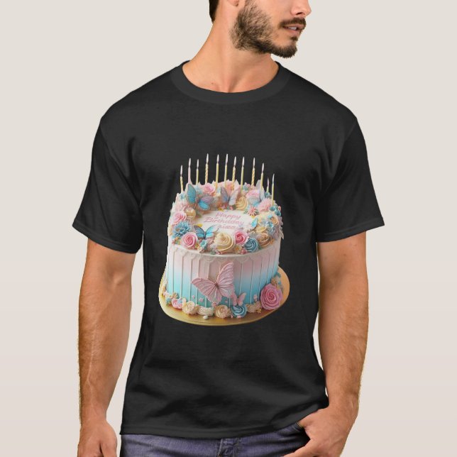 Camiseta Feliz Cumpleaños (Anverso)