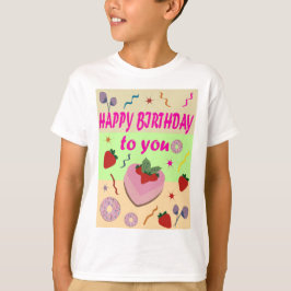 Camiseta Feliz cumpleaños
