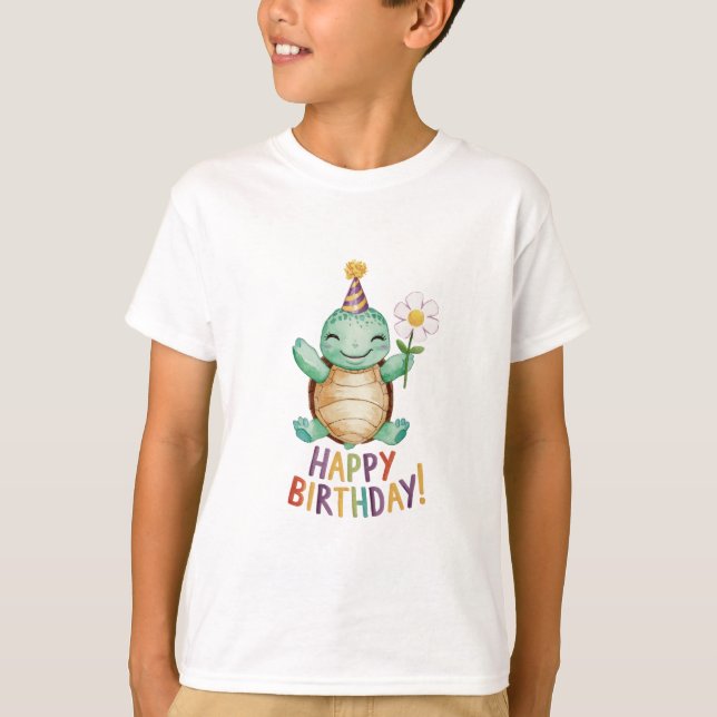 Camiseta Feliz cumpleaños (Anverso)