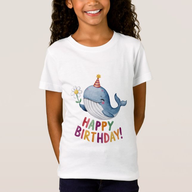 Camiseta Feliz cumpleaños (Anverso)