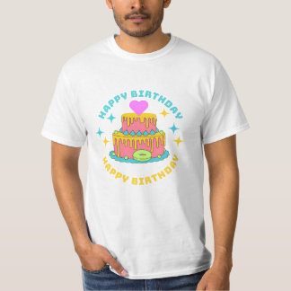 Camiseta Feliz cumpleaños