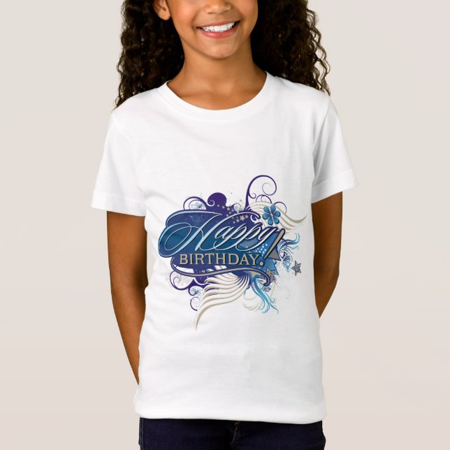 Camiseta Feliz cumpleaños (Anverso)