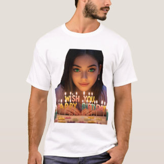 Camiseta Feliz cumpleaños