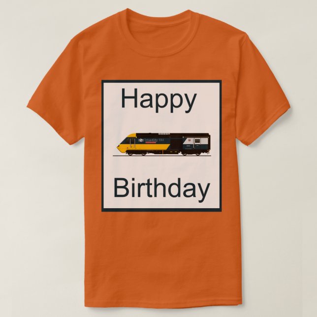 Camiseta feliz cumpleaños 1 (Diseño del anverso)