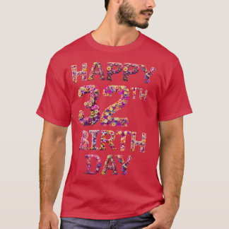 Camiseta Feliz cumpleaños 32
