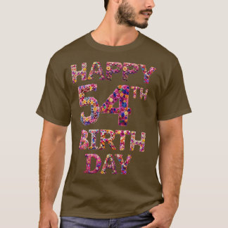 Camiseta Feliz cumpleaños 54