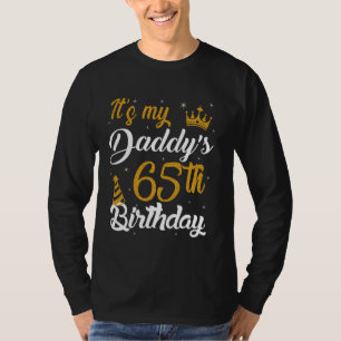 Camiseta Feliz Cumpleaños 65 de Papá 1960 65 Años 