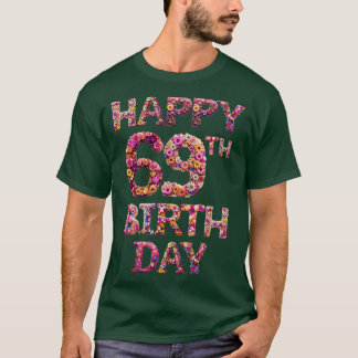 Camiseta Feliz cumpleaños 69