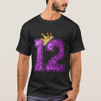 Camiseta Feliz Cumpleaños A Los Chicas De Regalos 12 Años