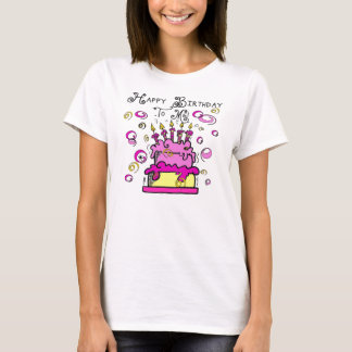 Camiseta Feliz cumpleaños a mí