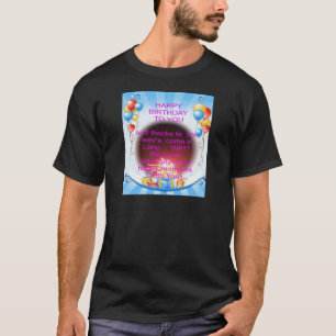 Camiseta Feliz cumpleaños a tu arte Imprimir