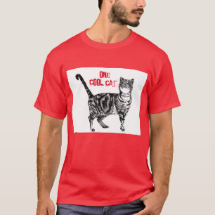 Camiseta Feliz cumpleaños a tu gato de Guay Tabby