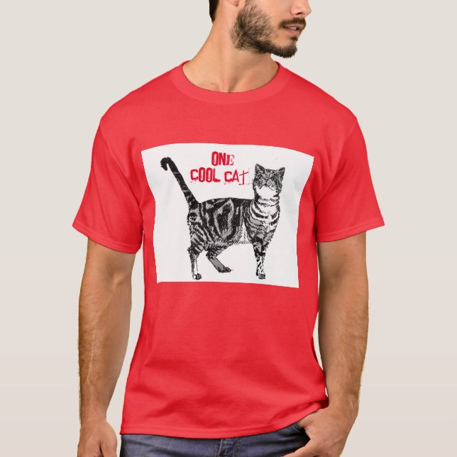 Camiseta Feliz cumpleaños a tu gato de Guay Tabby (Anverso)
