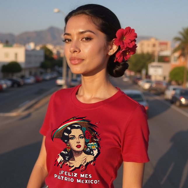 Camiseta Feliz cumpleaños a un mexicano (Feliz Mes Patrio Mexico Mexican Independence Shirt)