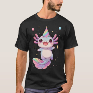 Camiseta Feliz Cumpleaños Ajolote – Ajolote Carto Divertido